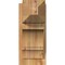 Ekena Millwork Balboa Craftsman Rough Sawn Outlooker, Western Red Cedar, 8"W x 14"D x 18"H OUT08X14X18BOA04RWR - alternate 4